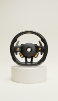 Volante deportivo de fibra de carbono